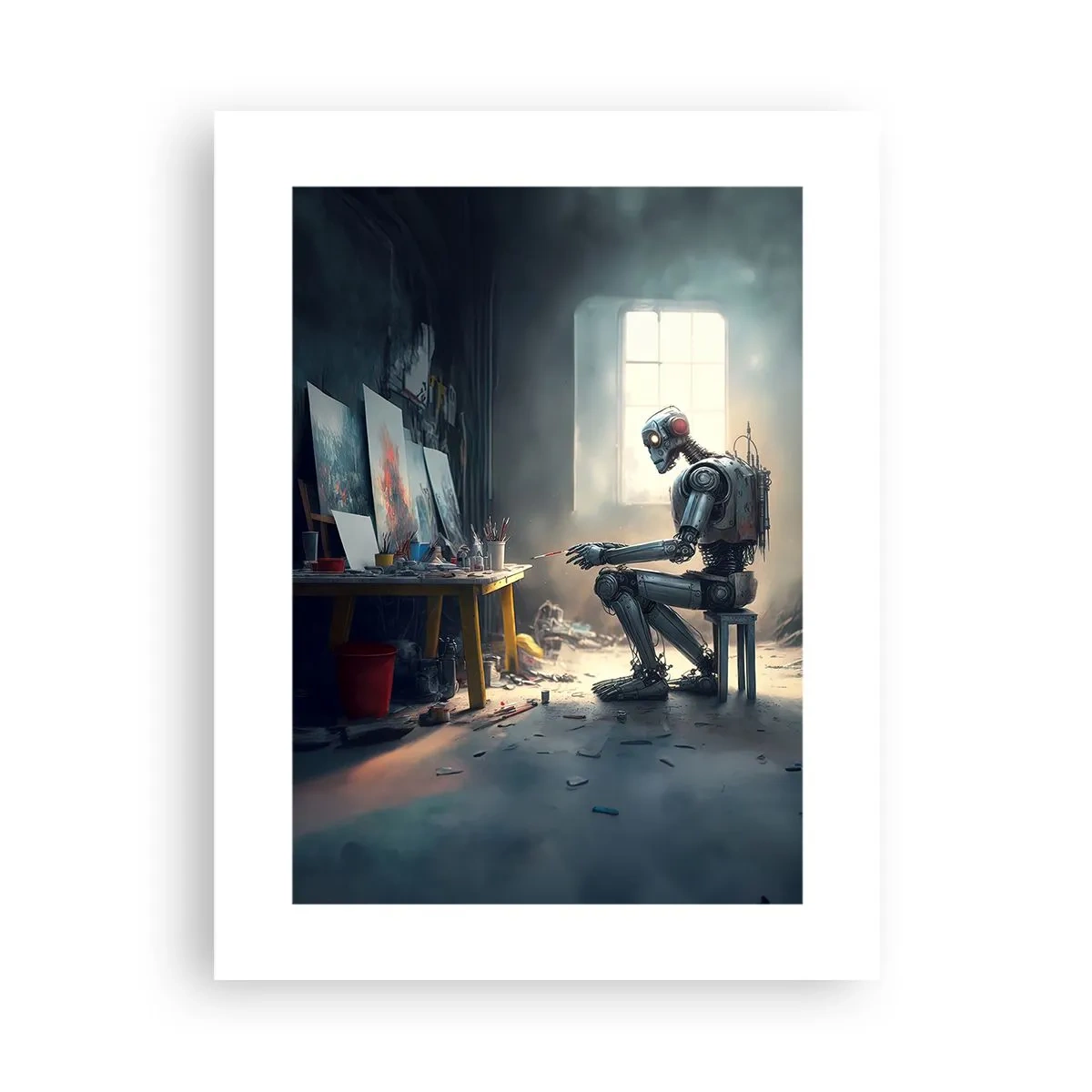 Affisch - Den skapande handlingen - 30x40 cm