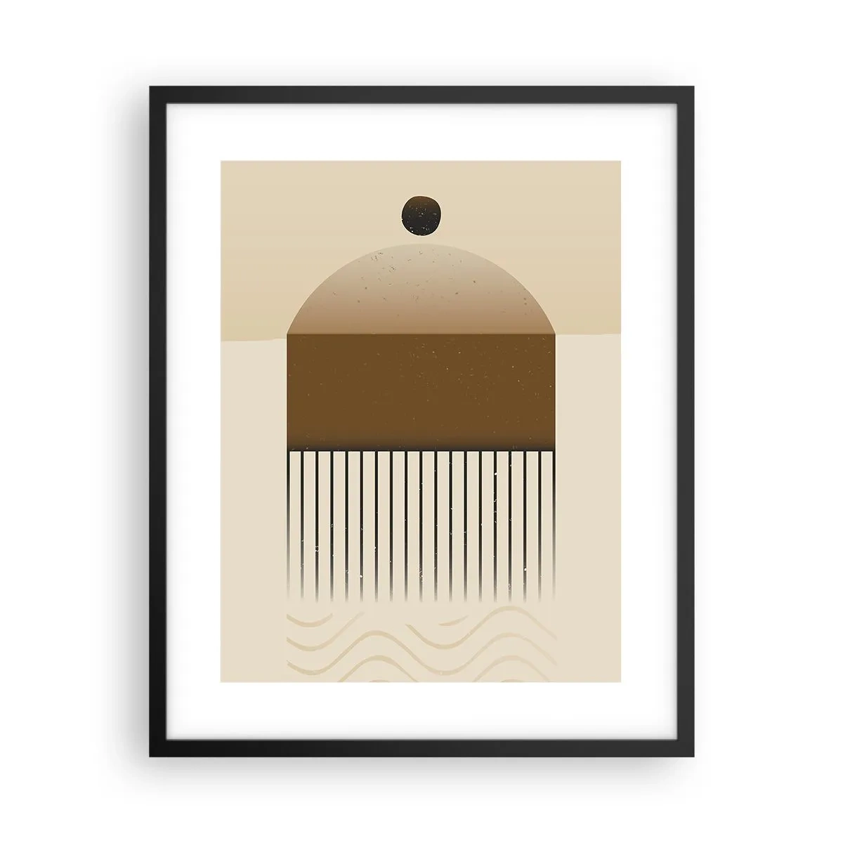 Affisch i svart ram - Olika tillstånd - 40x50 cm