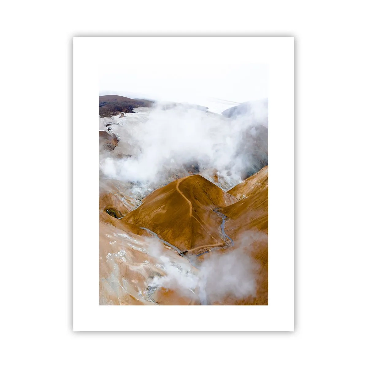 Affisch - Islands råa skönhet - 30x40 cm