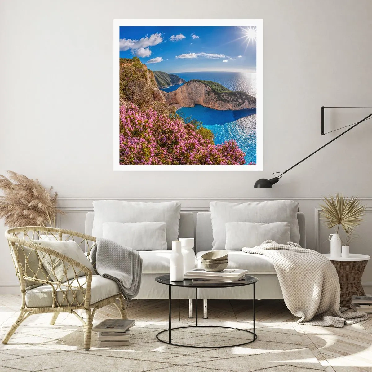 Affisch - Min stora grekiska semester - 50x50 cm