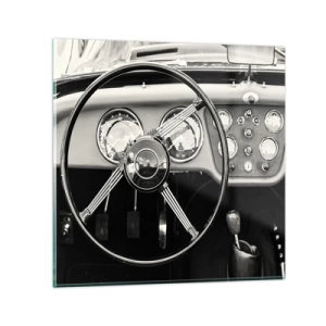 Glastavla - Bild på glas - Samlarens dröm - 50x50 cm