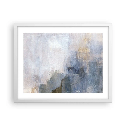 Affisch i vit ram - Färgernas toner och ackord - 50x40 cm