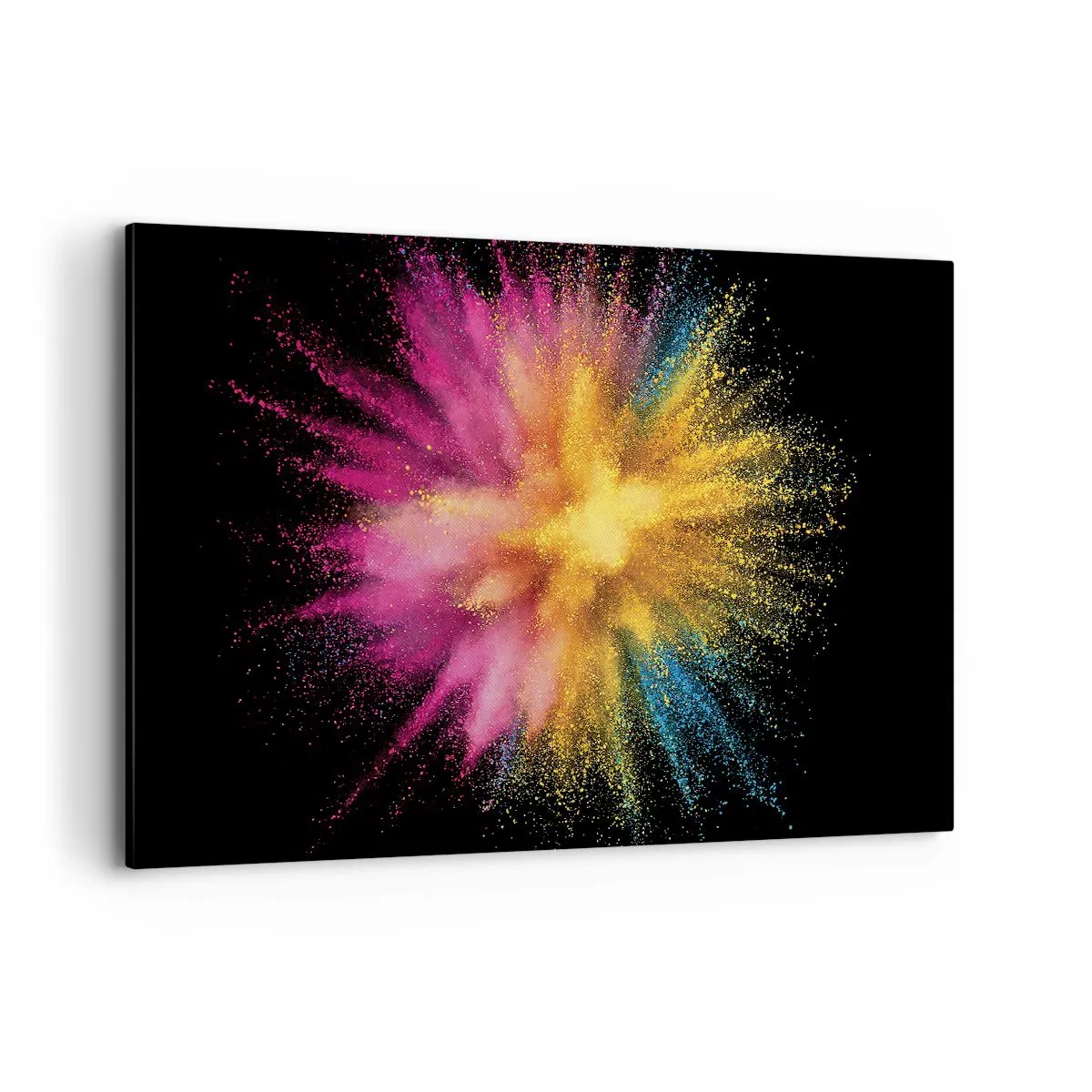 Canvastavla - Bild på duk - Färgerna föds - 120x80 cm