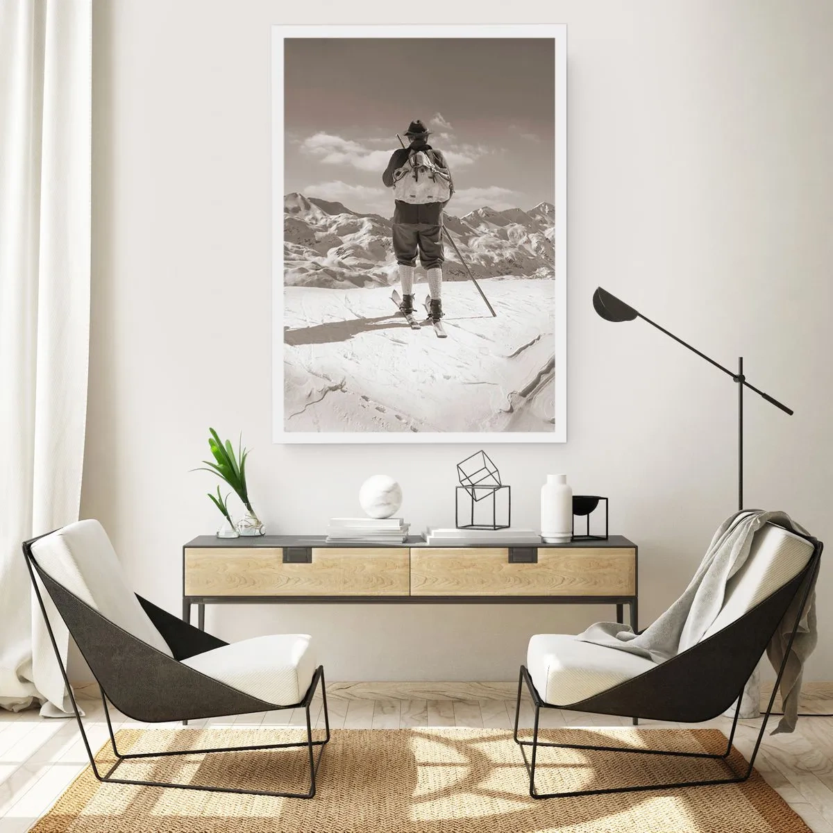 Affisch - Och fjällen är samma - 61x91 cm