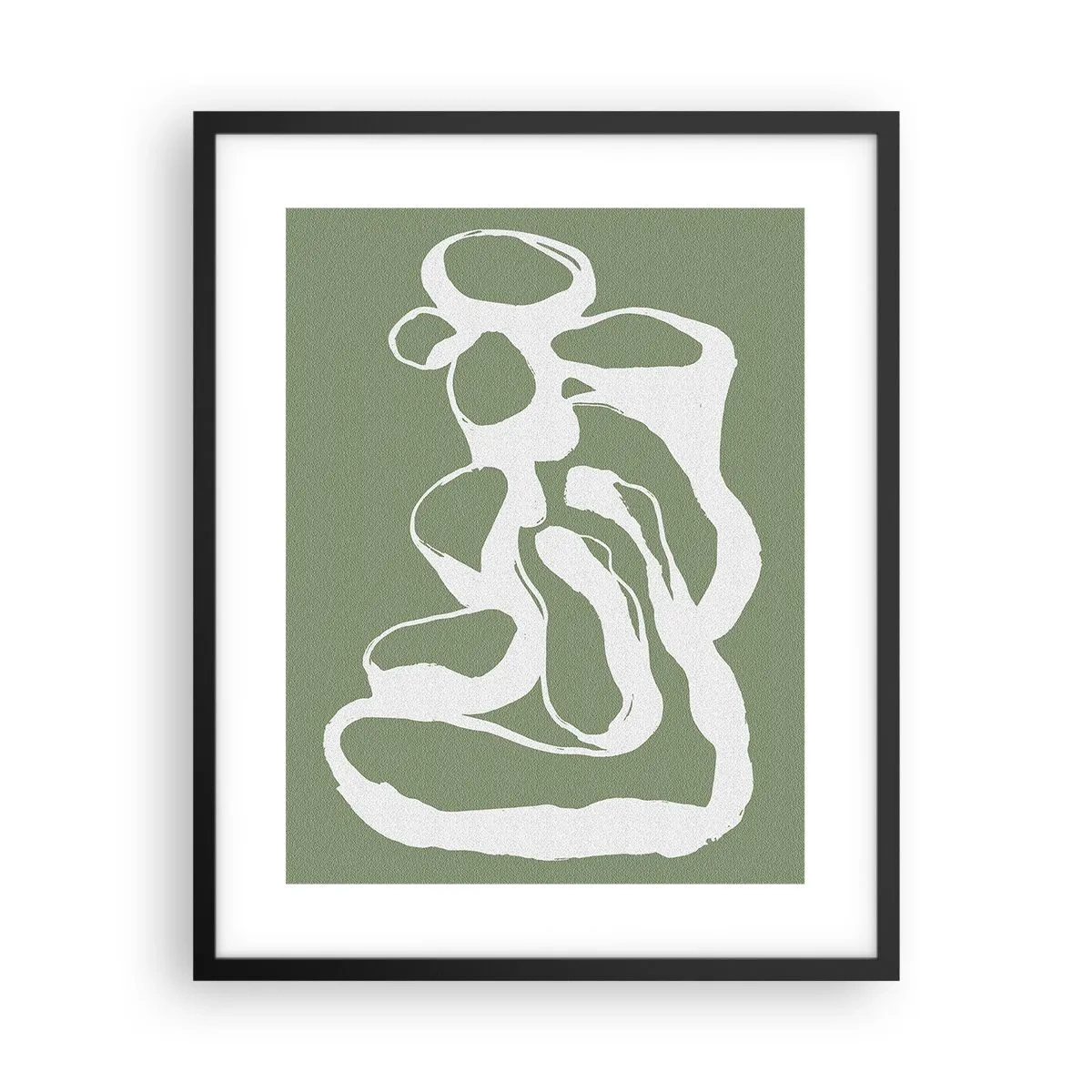 Affisch i svart ram - Rymdens kallelse - 40x50 cm