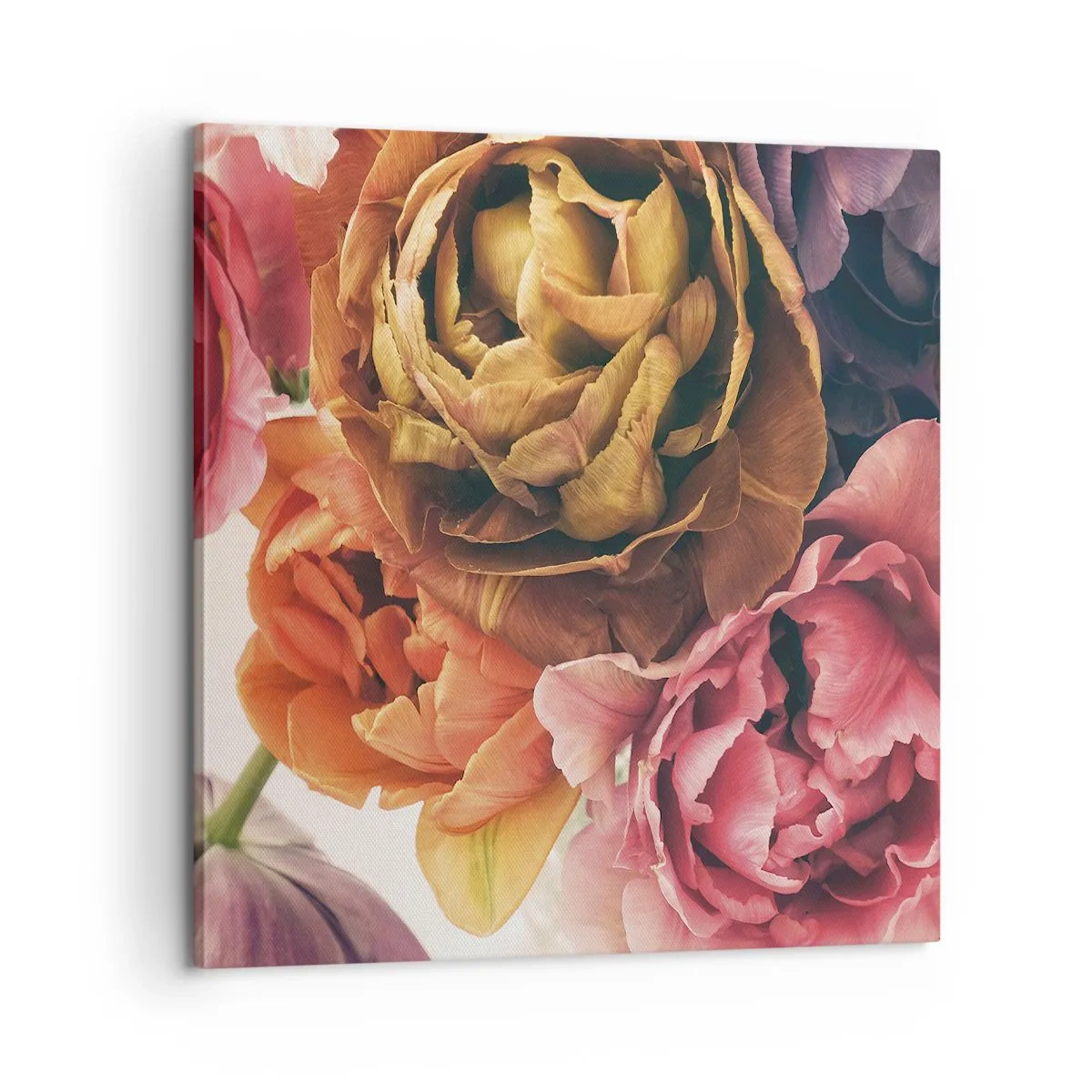 Canvastavla - Bild på duk - Livets högtid - 60x60 cm