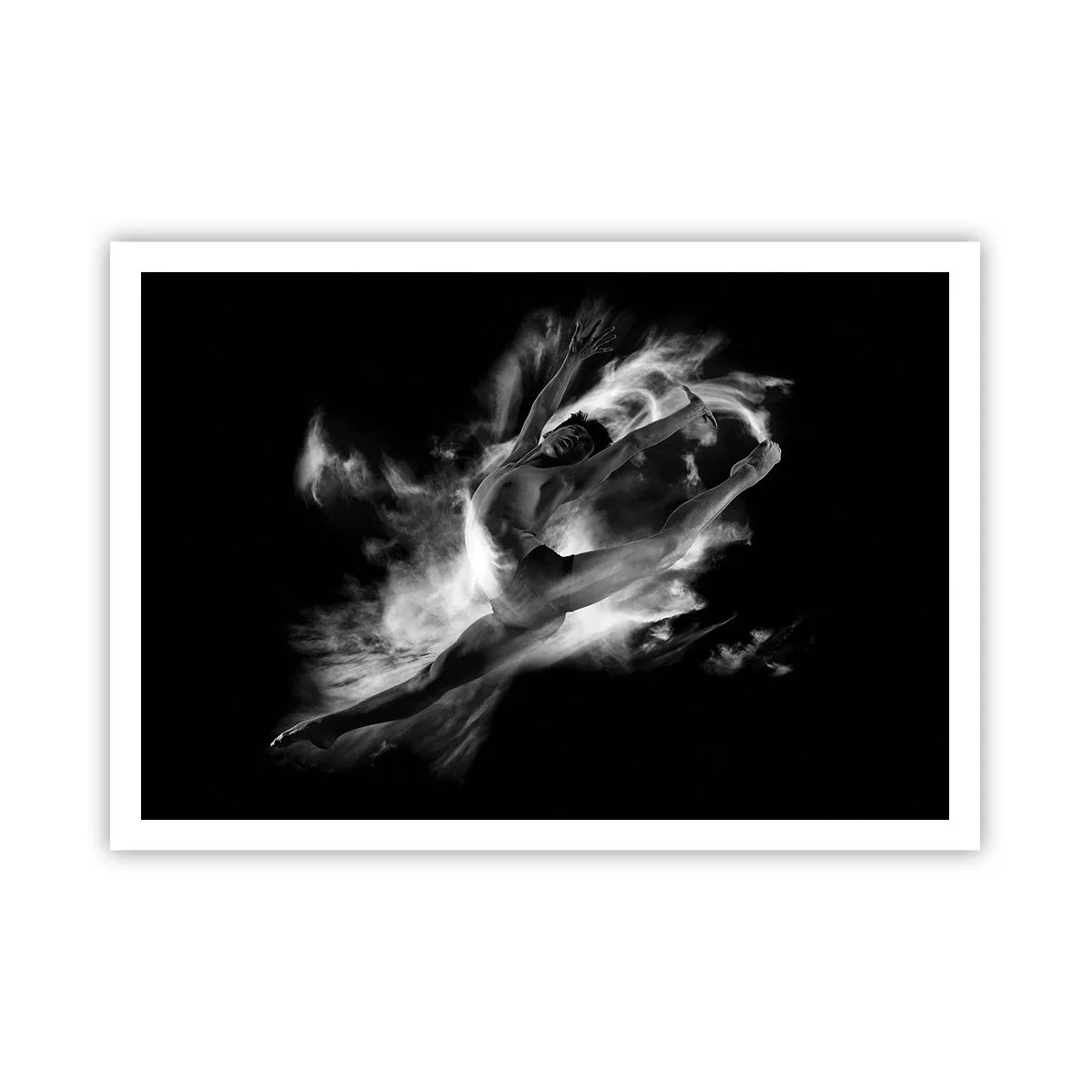 Affisch - Fångad i luften - 100x70 cm