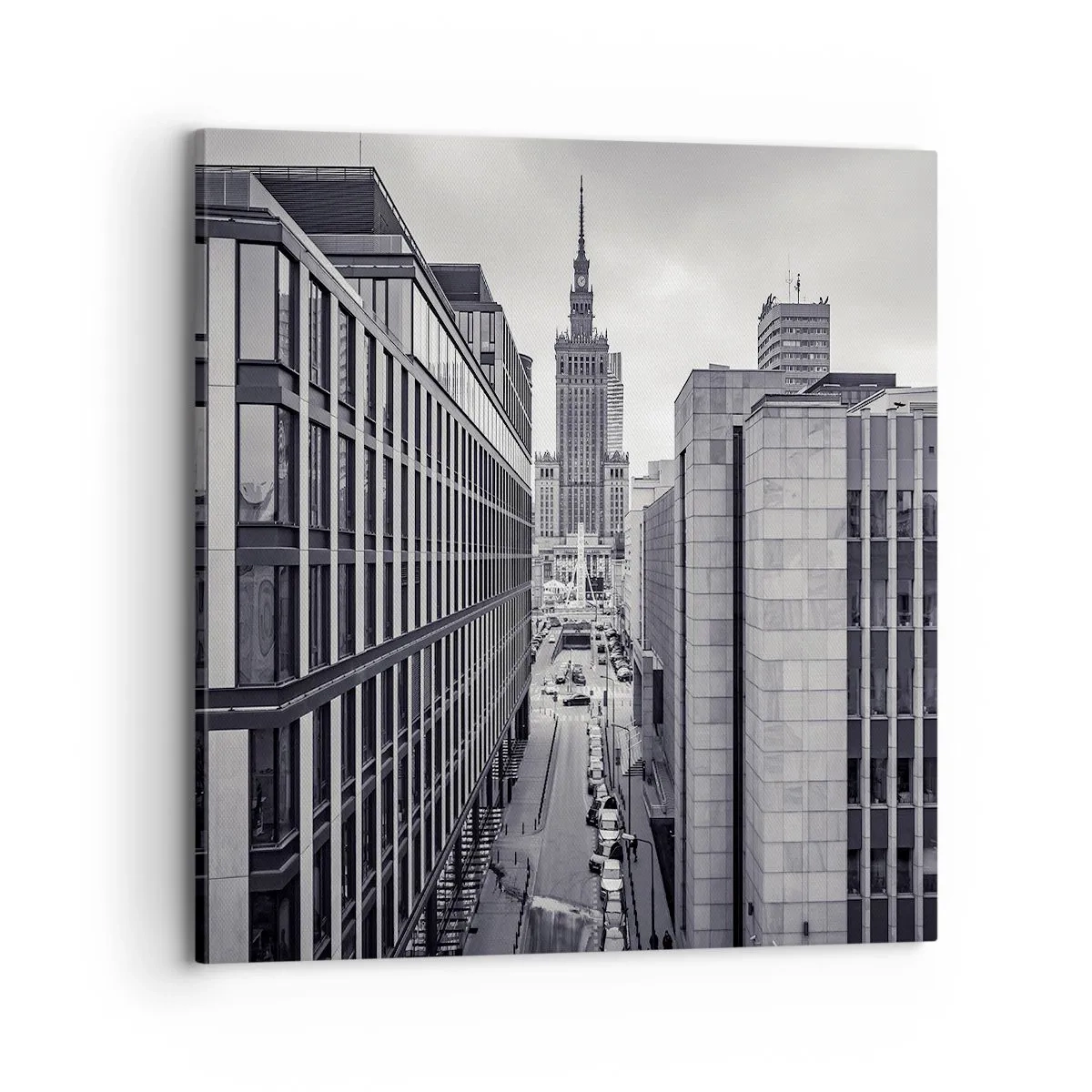 Canvastavla - Bild på duk - Warszawadalen - 70x70 cm