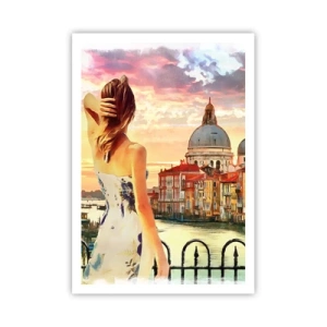 Affisch - Äventyr endast i ... - 70x100 cm