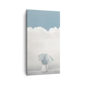 Canvastavla - Bild på duk - På gränsen mellan java och dröm - 45x80 cm