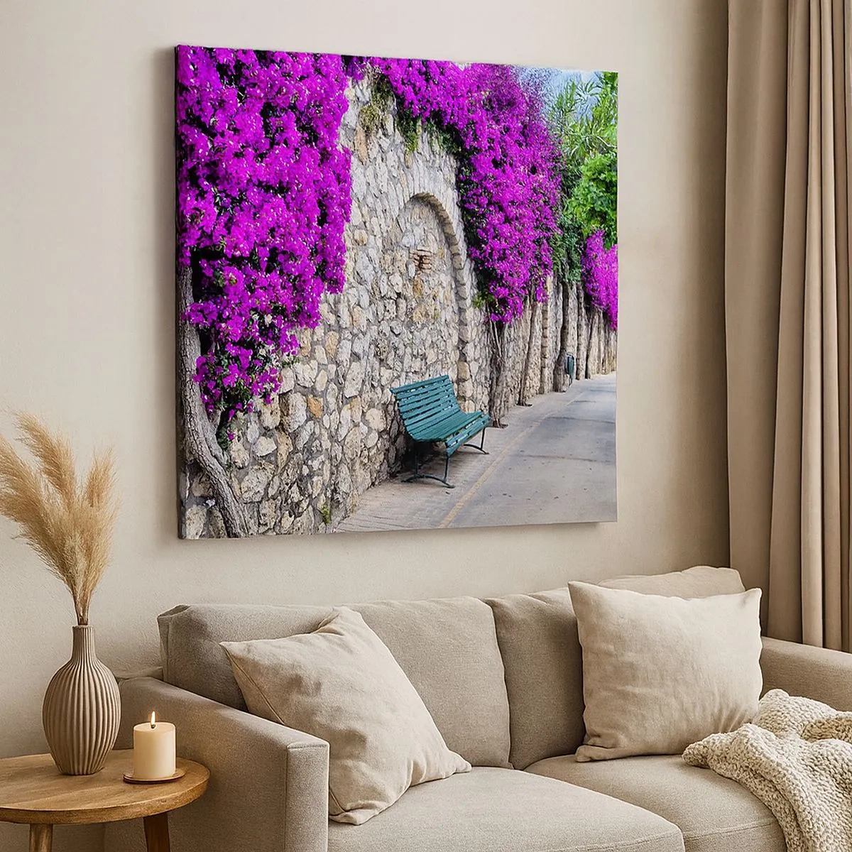 Canvastavla - Bild på duk - Låt oss träffas snarast möjligt - 30x30 cm