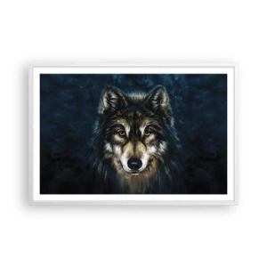 Affisch i vit ram - Alfa? Och omega - 91x61 cm