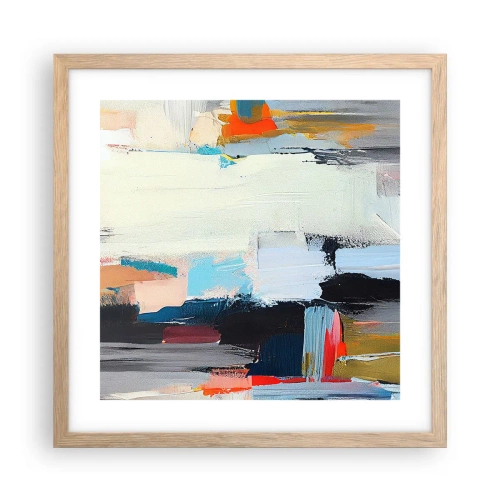 Affisch i ram av ljusek - Finns det någon metod? - 40x40 cm