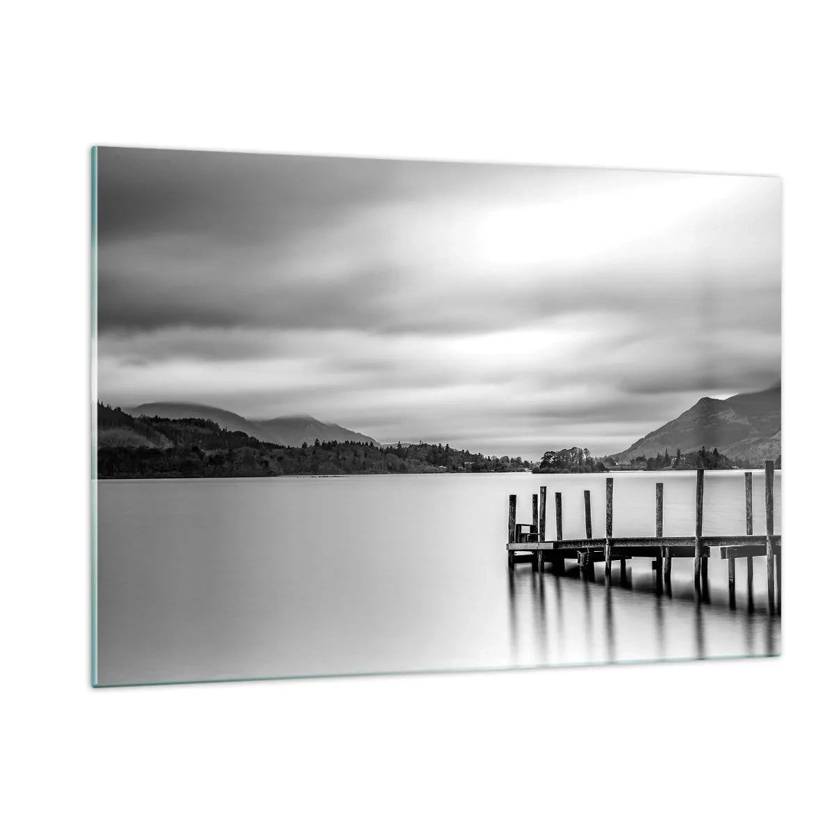 Glastavla - Bild på glas - Mildhet och styrka - 120x80 cm