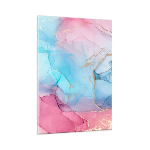 Glastavla - Bild på glas - Möte och infiltration - 50x70 cm