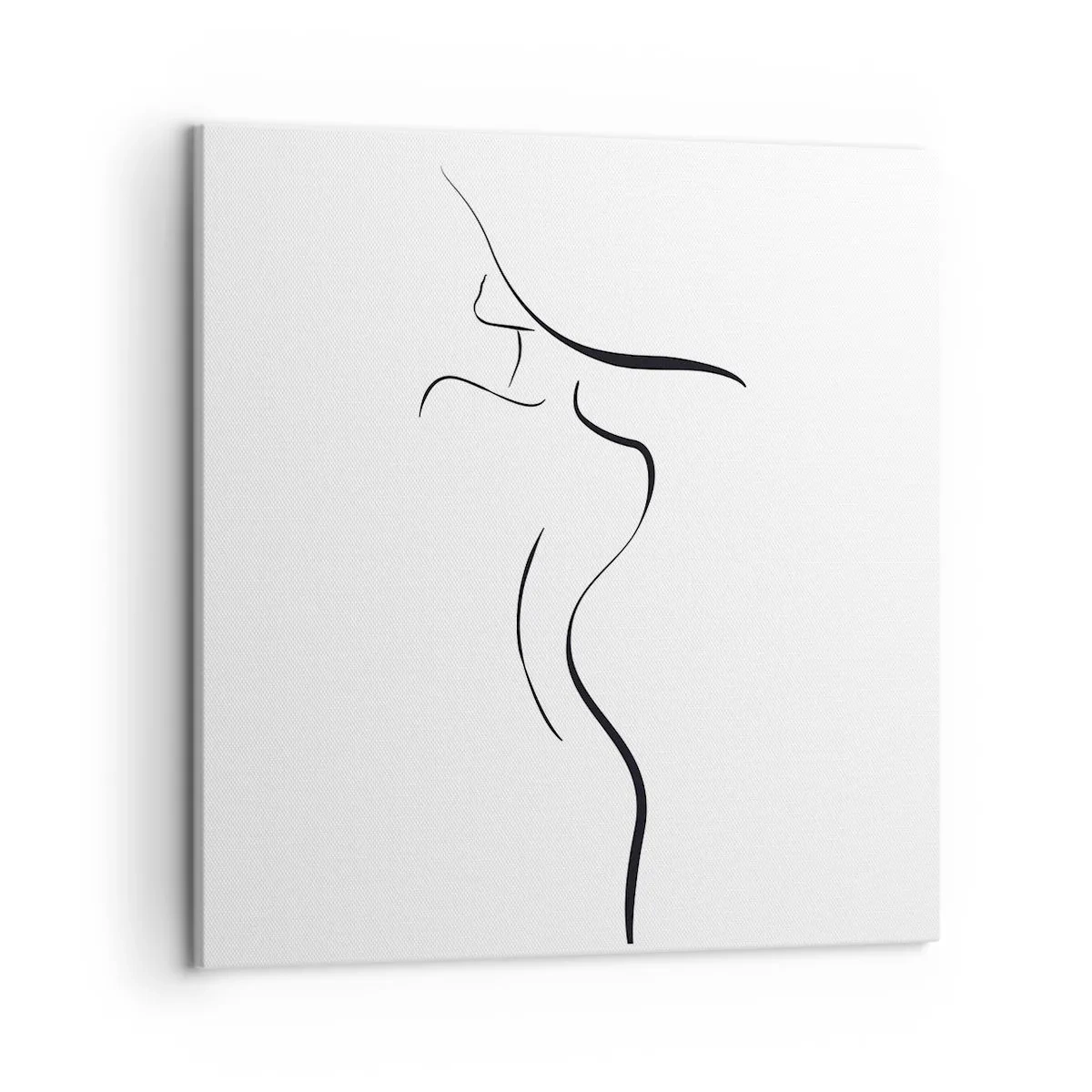 Canvastavla - Bild på duk - Svårfångad som en våg - 50x50 cm