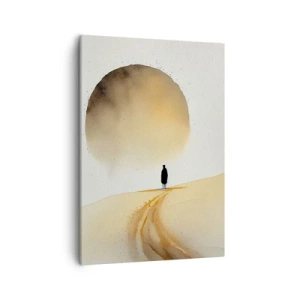 Canvastavla - Bild på duk - Alltid längtande - 50x70 cm