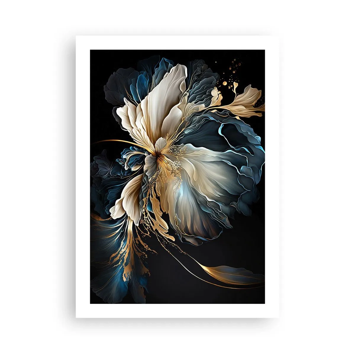 Affisch - Sagolik ormbunksblomma - 50x70 cm