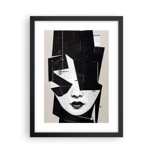 Affisch i svart ram - Djupt dold - 30x40 cm