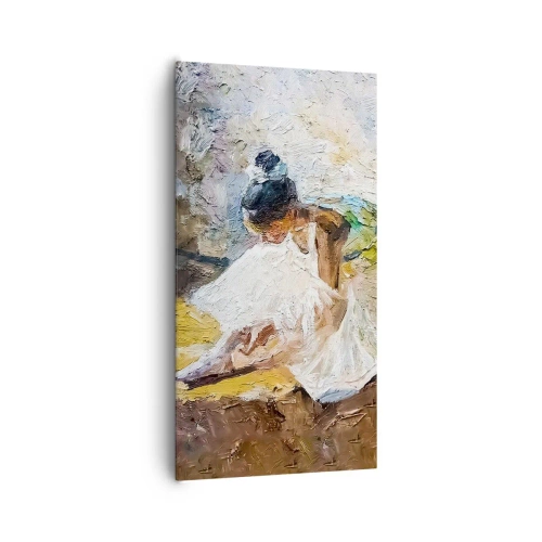 Canvastavla - Bild på duk - Från Degas tavla - 65x120 cm