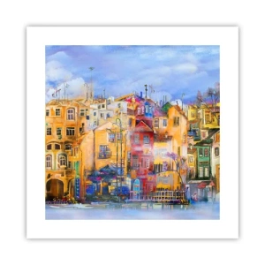 Affisch - Vi är tillsammans - 40x40 cm