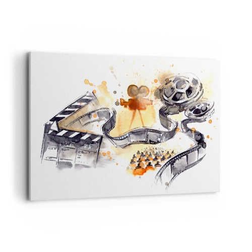 Canvastavla - Bild på duk - I drömmarnas land - 100x70 cm