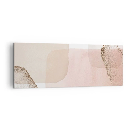 Canvastavla - Bild på duk - Titta genom färgen - 140x50 cm