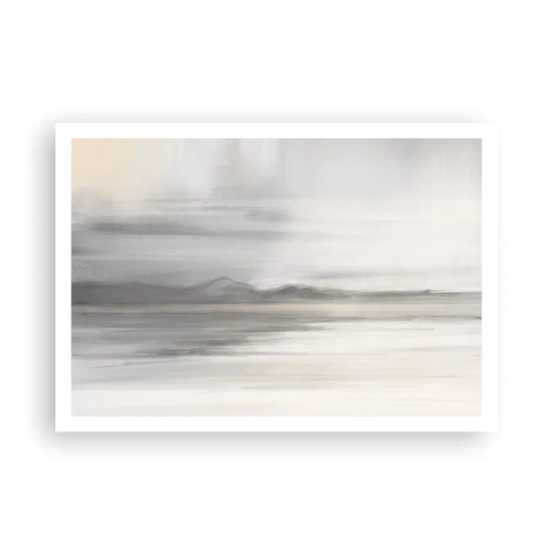Affisch - En eftertänksam bakgrund - 100x70 cm