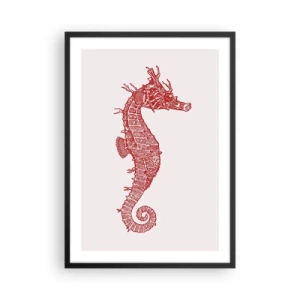Affisch i svart ram - En intrikat varelse - 50x70 cm