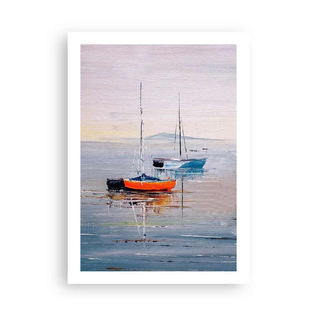 Affisch - En välförtjänt vila - 50x70 cm