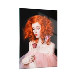 Glastavla - Bild på glas - I Barockstil - 50x70 cm
