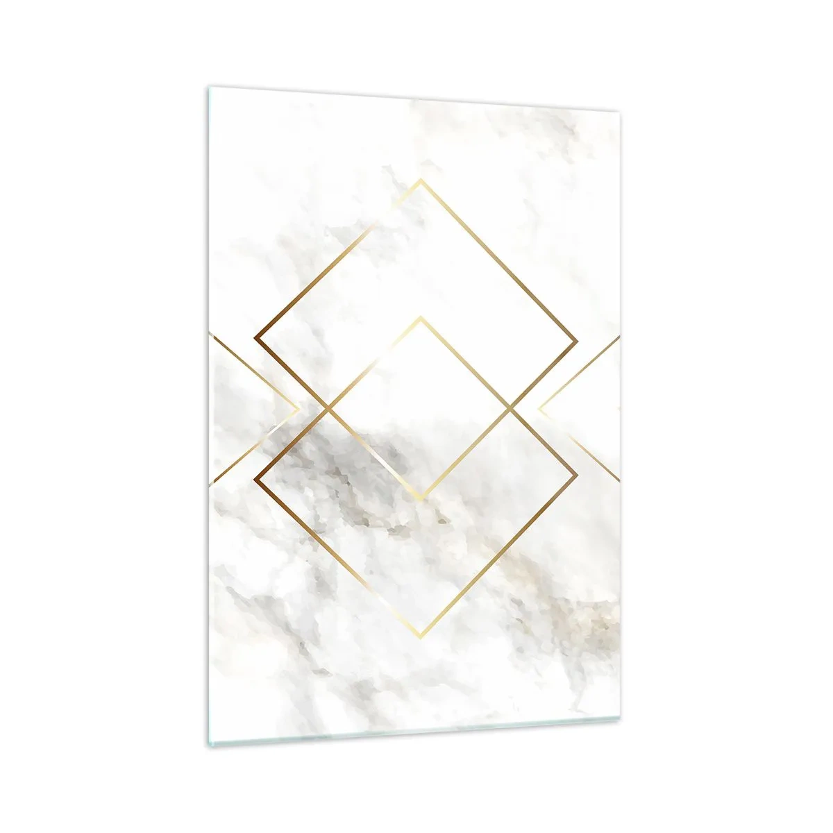 Glastavla - Bild på glas - Utsikt över oändlighet - 50x70 cm
