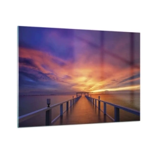 Glastavla - Bild på glas - Utan ände - 100x70 cm