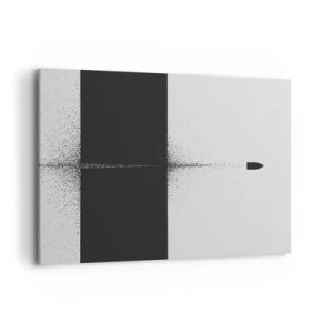 Canvastavla - Bild på duk - Rakt mot målet - 120x80 cm