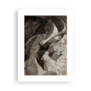 Affisch - Cirkulation av jordens färger - 30x40 cm