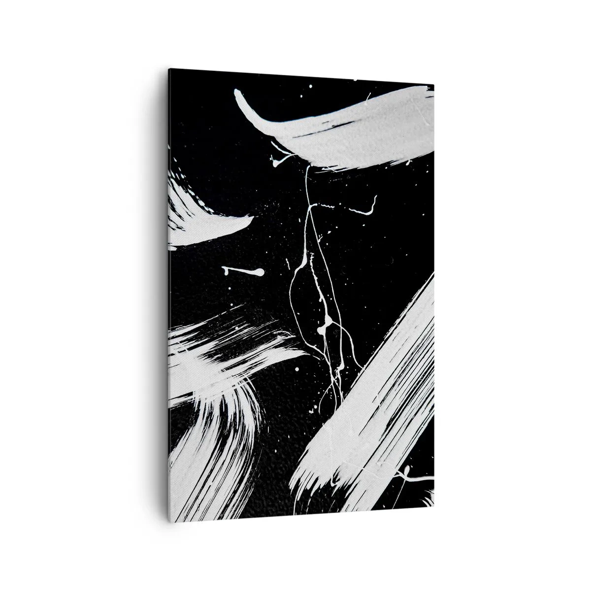 Canvastavla - Bild på duk - Bryta mörkret - 80x120 cm