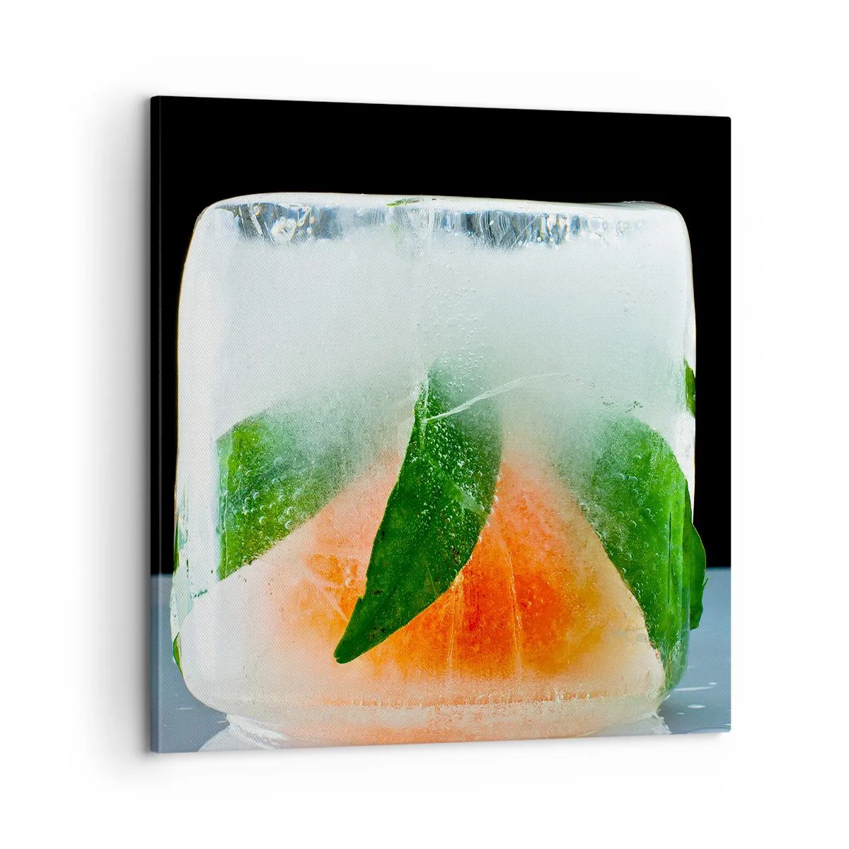 Canvastavla - Bild på duk - Fräschhet och svalka - 60x60 cm