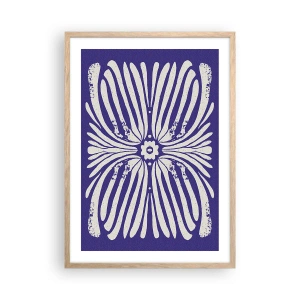 Affisch i ram av ljusek - Etnisk inspiration - 50x70 cm