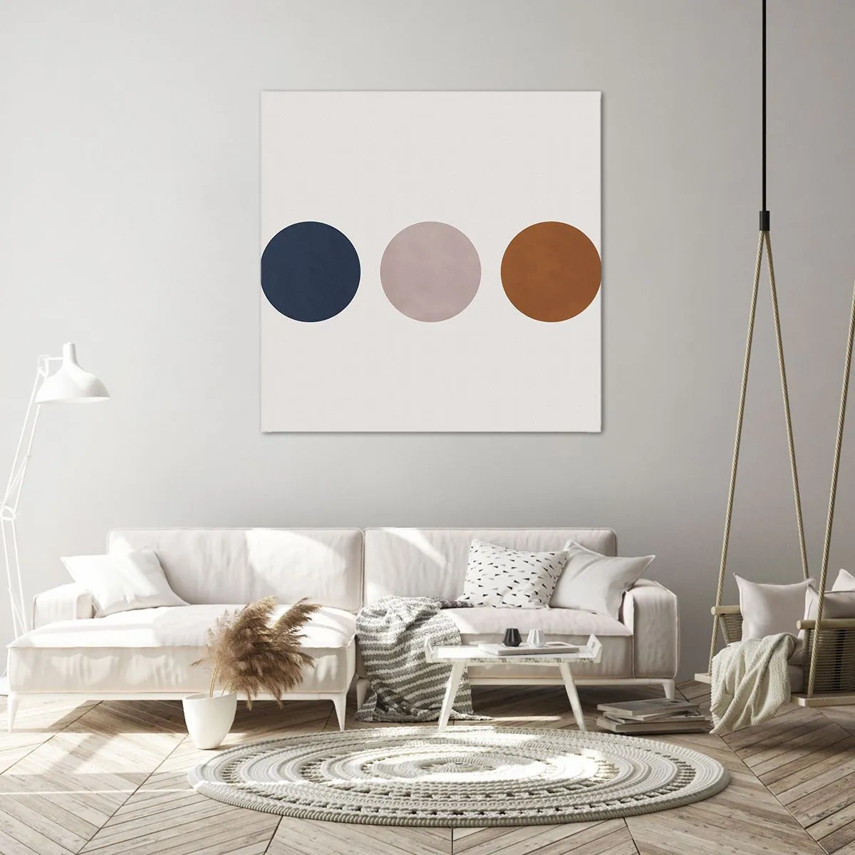 Canvastavla - Bild på duk - Perfektionens symbol - 50x50 cm