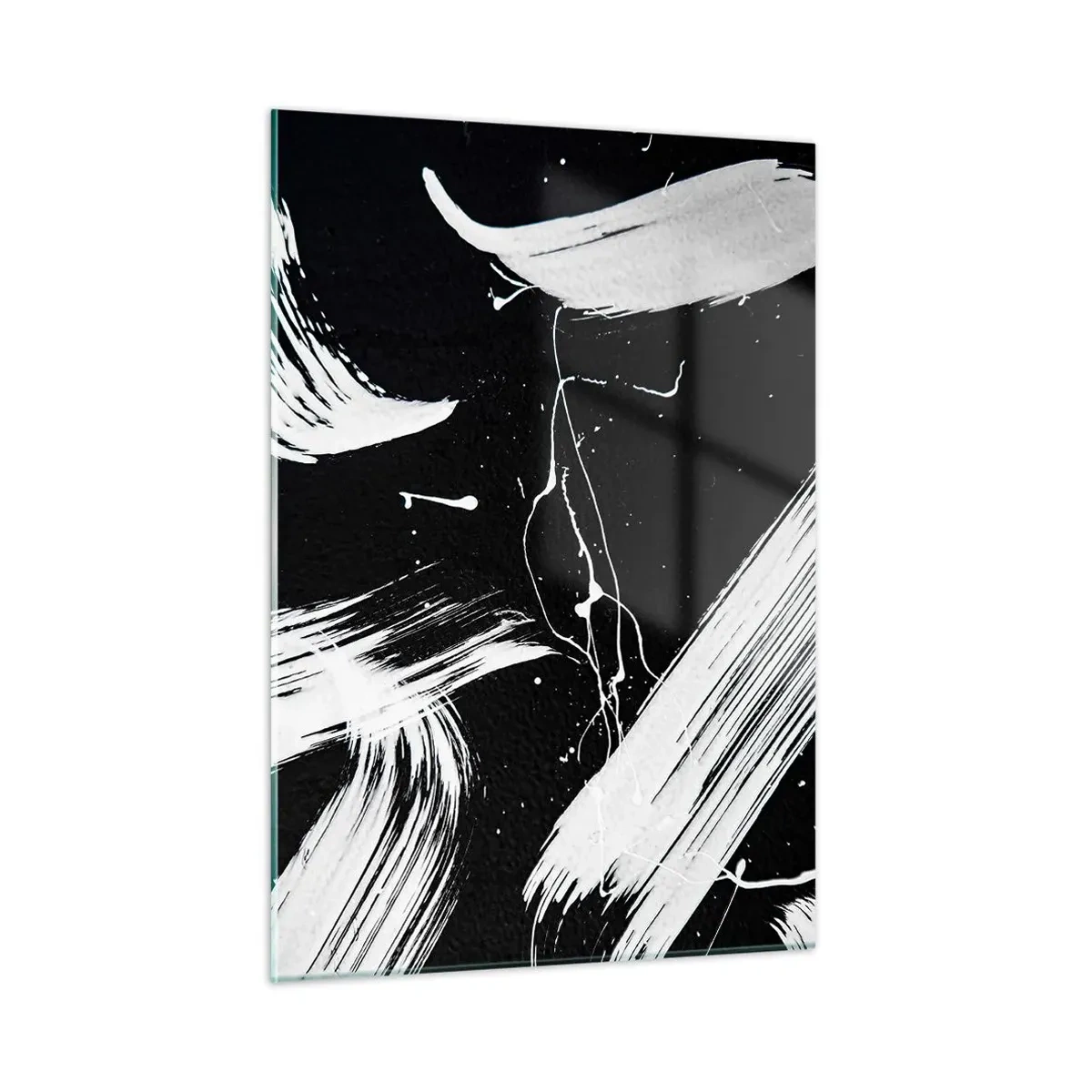 Glastavla - Bild på glas - Bryta mörkret - 50x70 cm