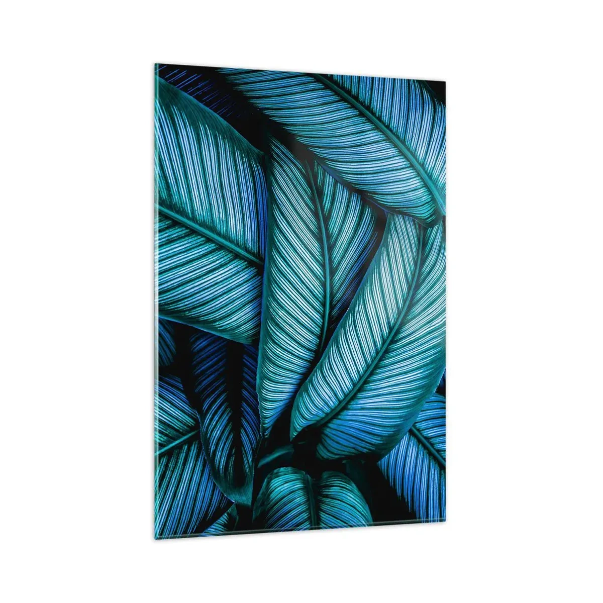Glastavla - Bild på glas - Livslinjer - 80x120 cm