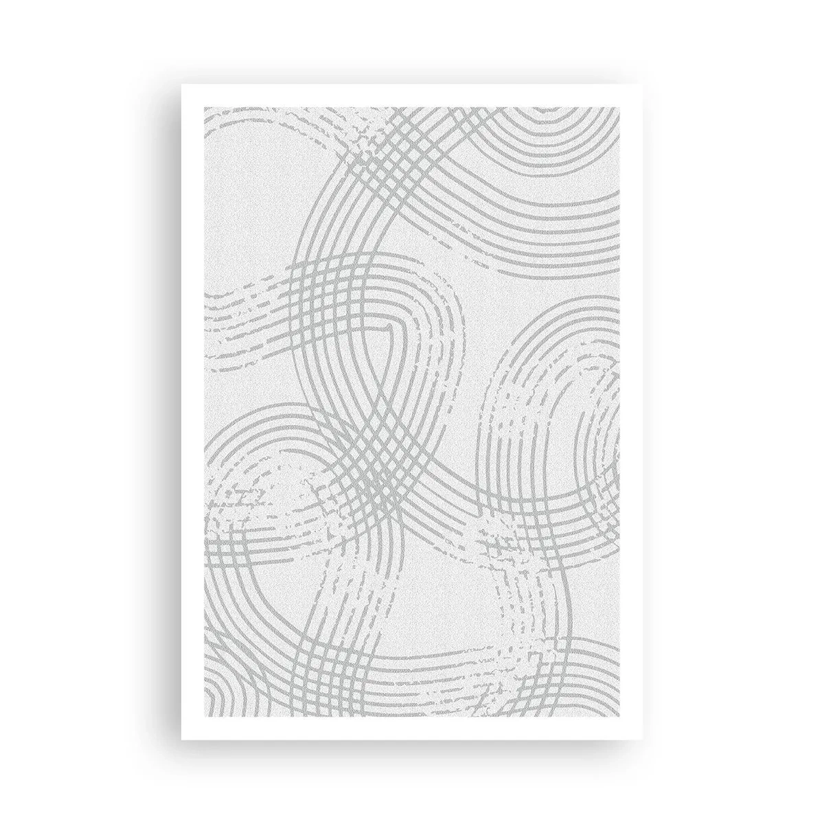 Affisch - Det finns ingen rak väg - 70x100 cm