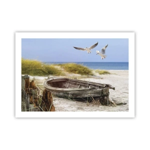 Affisch - Doppade i vinden - 70x50 cm