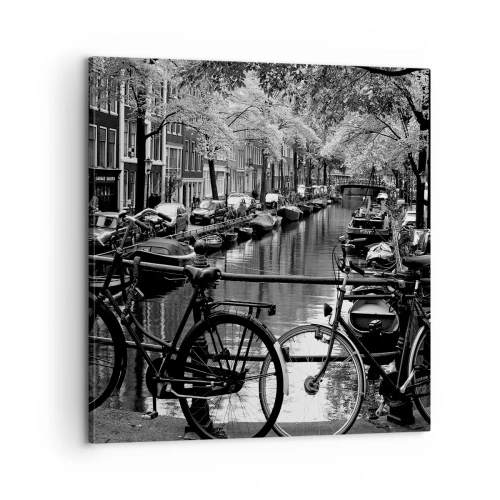 Canvastavla - Bild på duk - Mycket holländsk vy - 60x60 cm