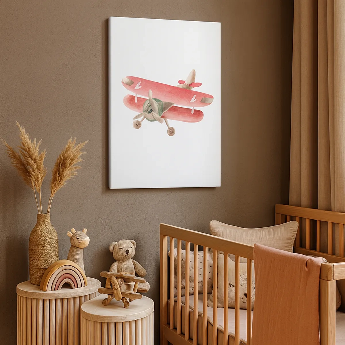 Canvastavla - Bild på duk - Redo att flyga högt - 50x70 cm