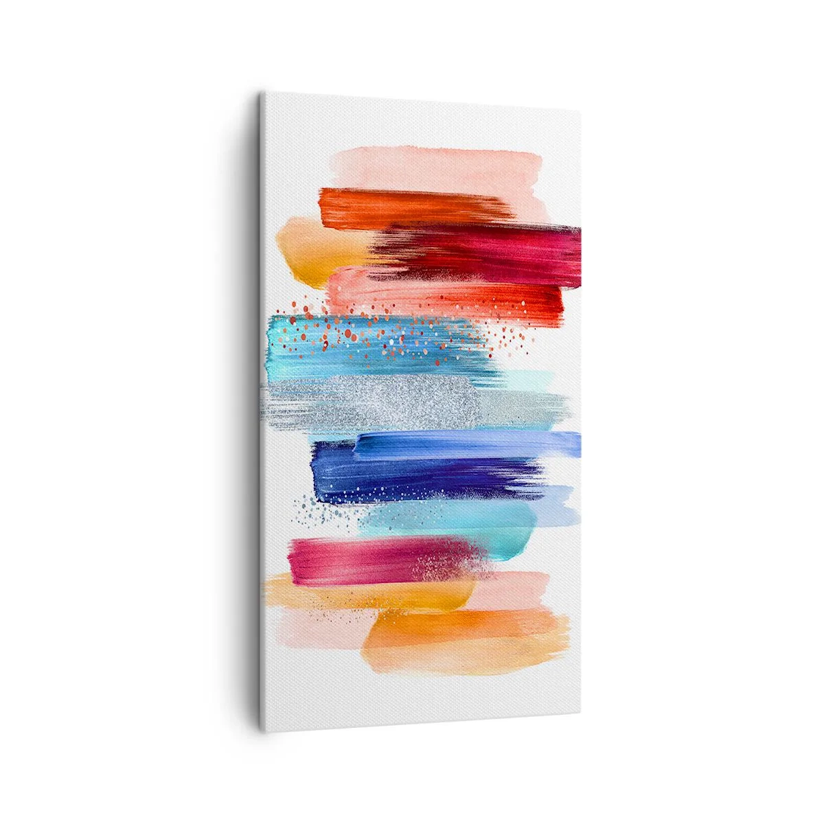 Canvastavla - Bild på duk - Upp och ner  - 45x80 cm