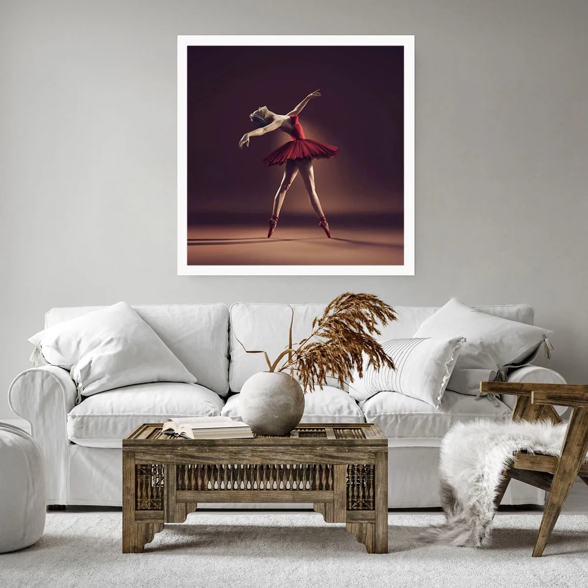 Affisch - Prima ballerina - 60x60 cm