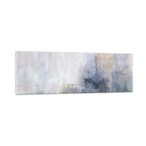 Glastavla - Bild på glas - Färgernas toner och ackord - 160x50 cm