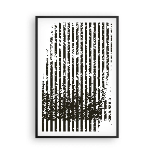 Affisch i svart ram - Rytm och brus - 61x91 cm