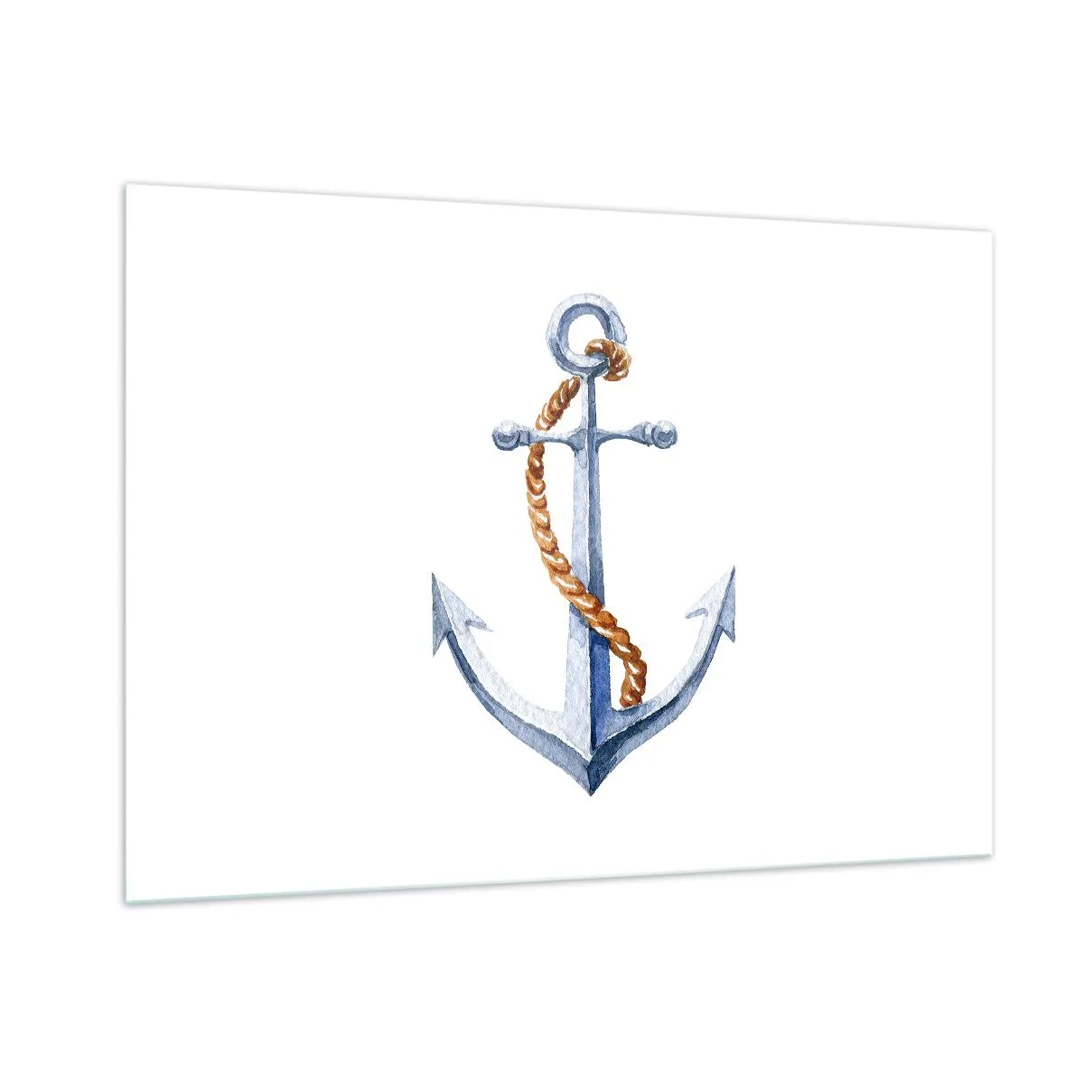 Glastavla - Bild på glas - Heja äventyret! - 100x70 cm